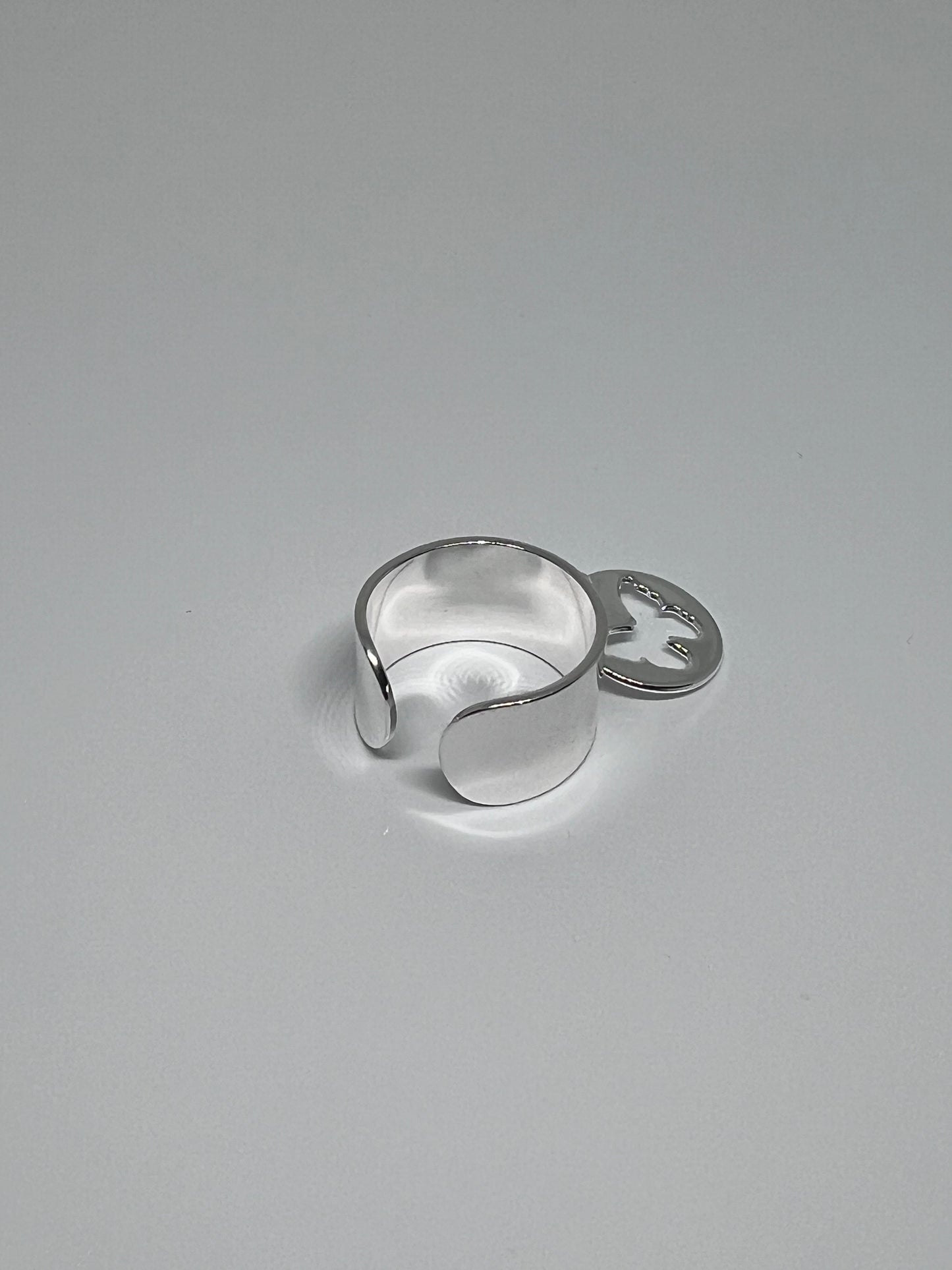 Bague breloque papillon