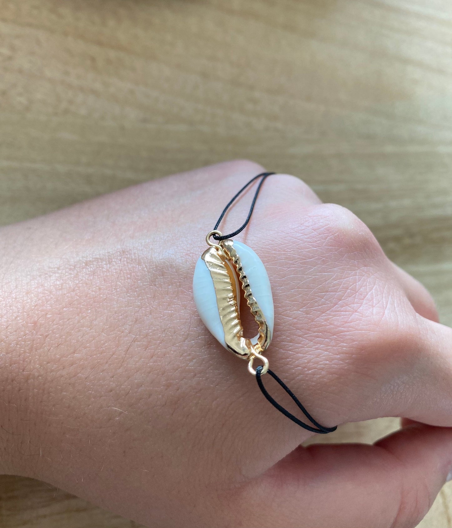 bracelet coquillage dor ou argent