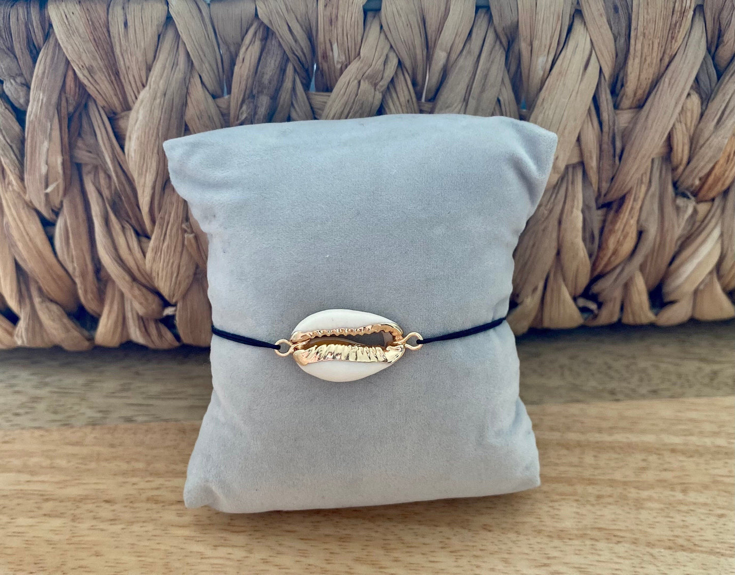 bracelet coquillage dor ou argent