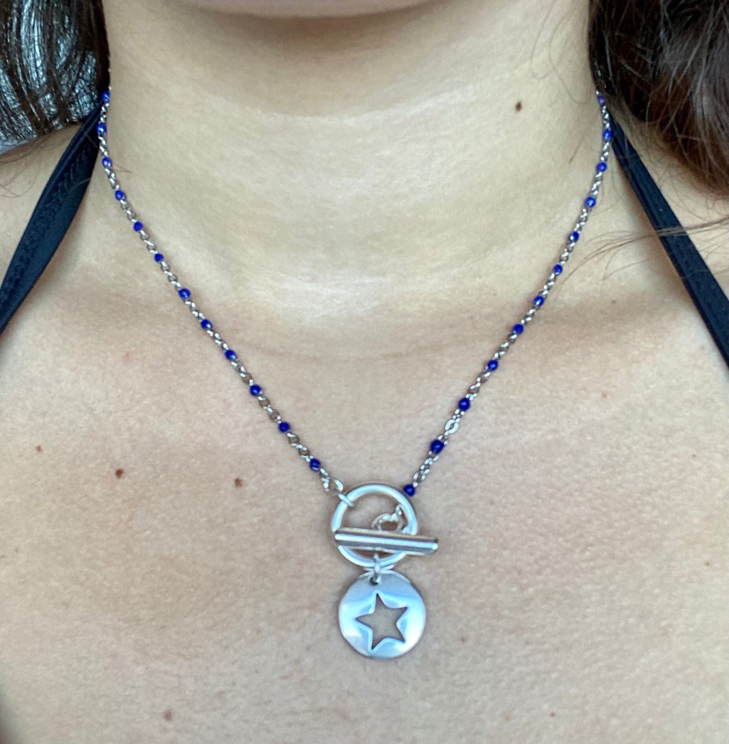 collier toggle xs toile creuse