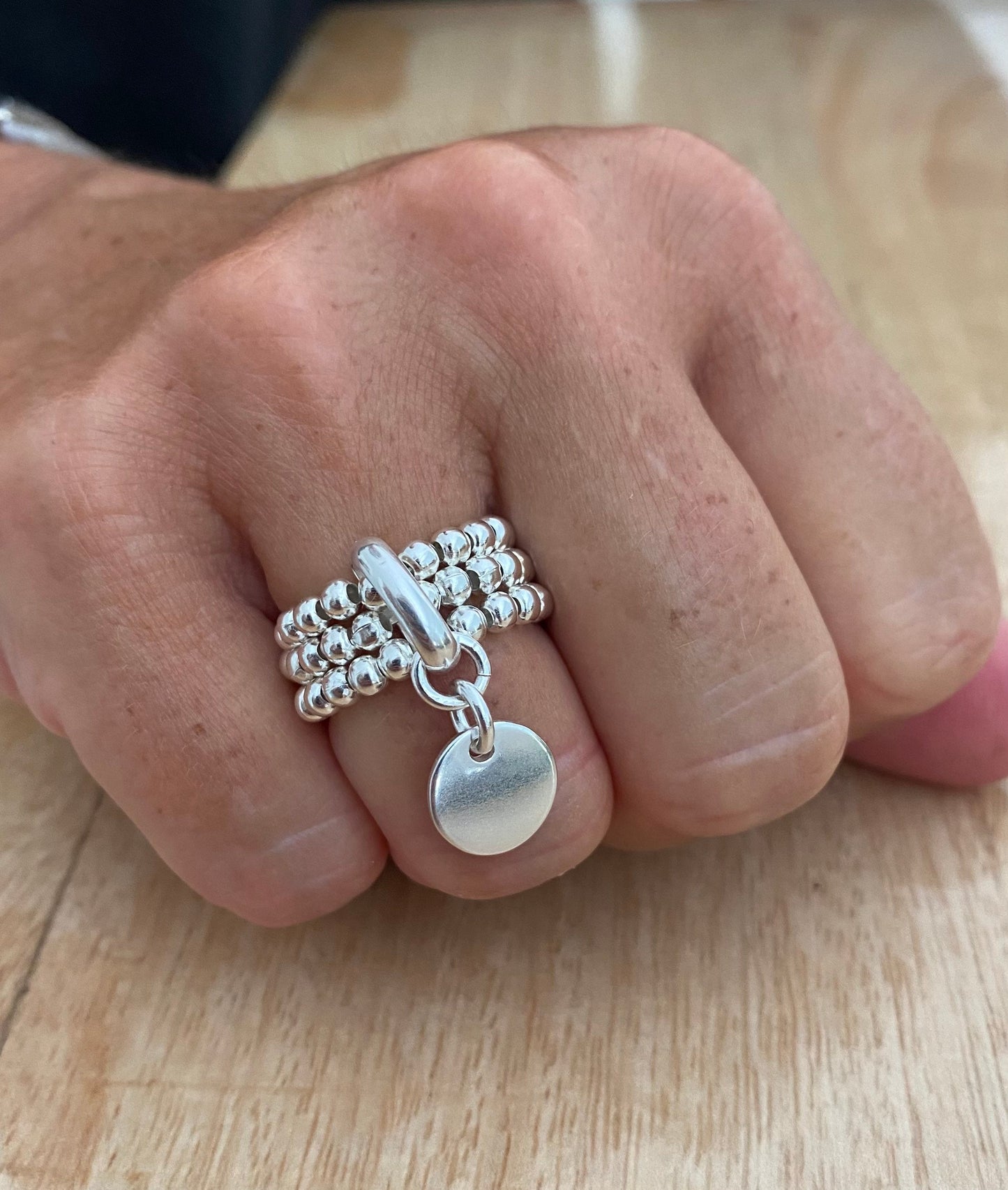 Bague Tri Pearl Argent 925