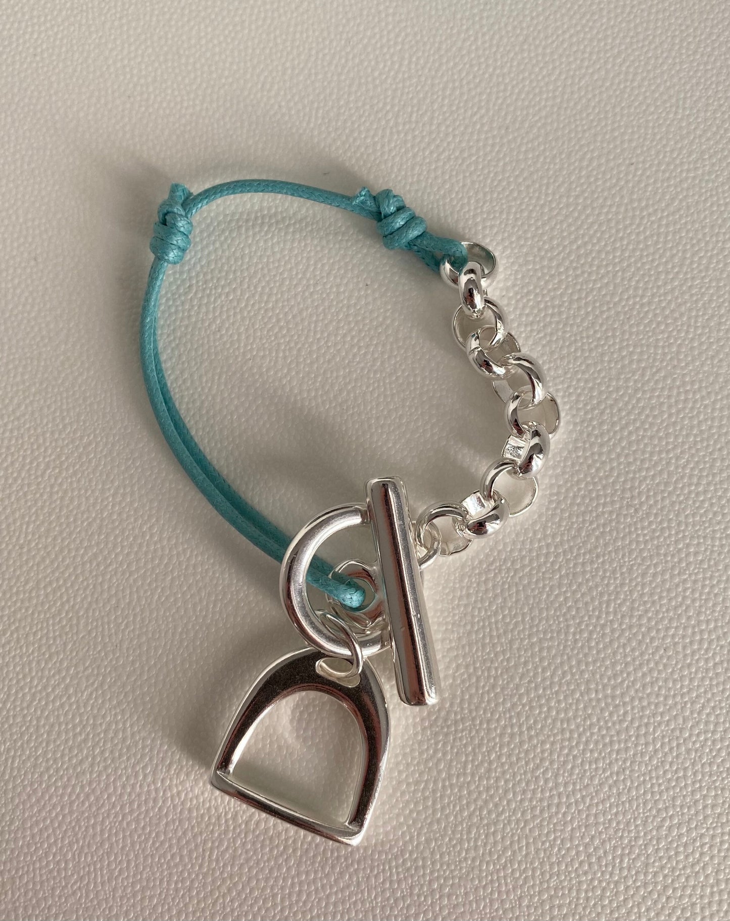 bracelet toggle trier- chaine et cordon