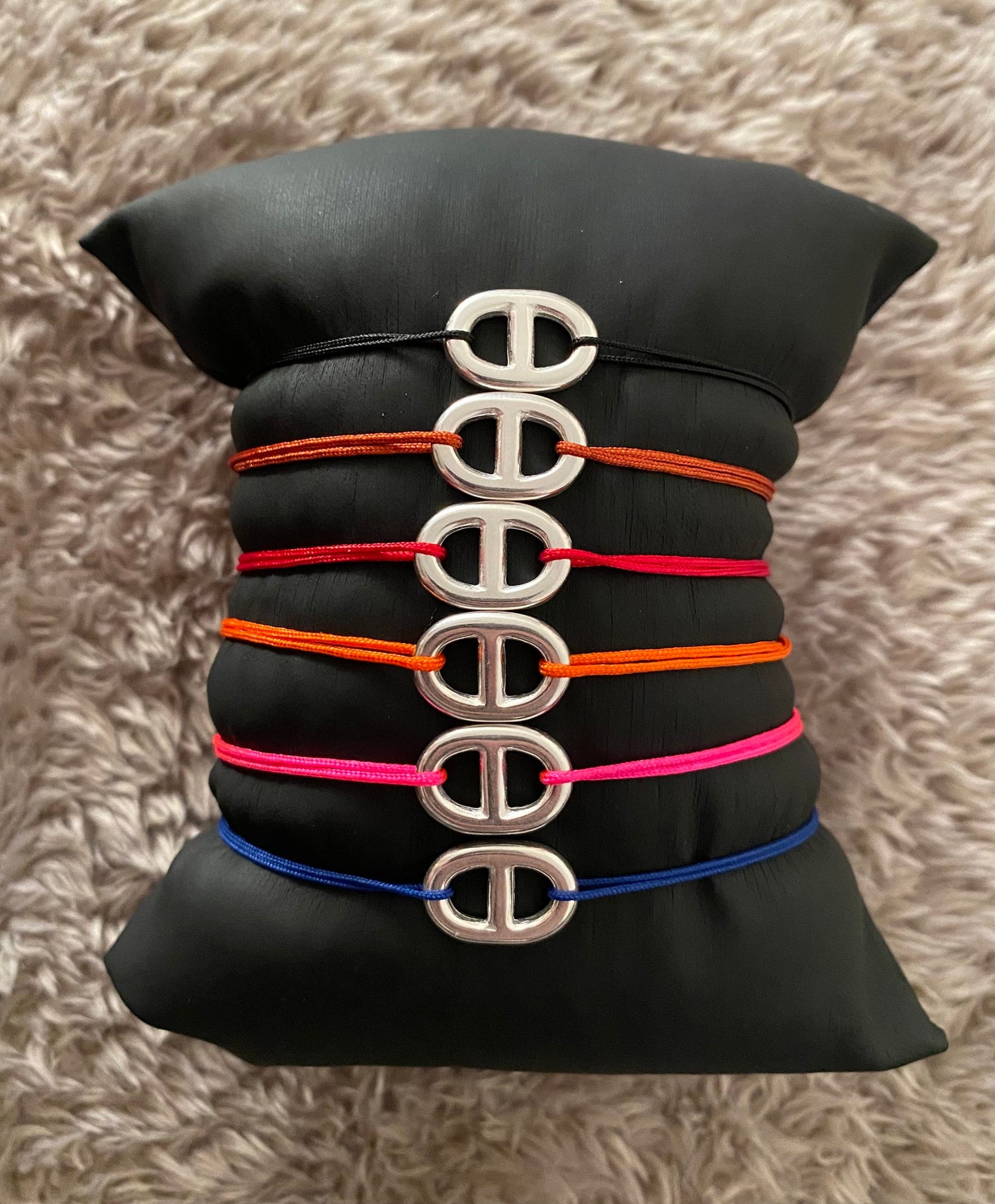 bracelet mini maille marine