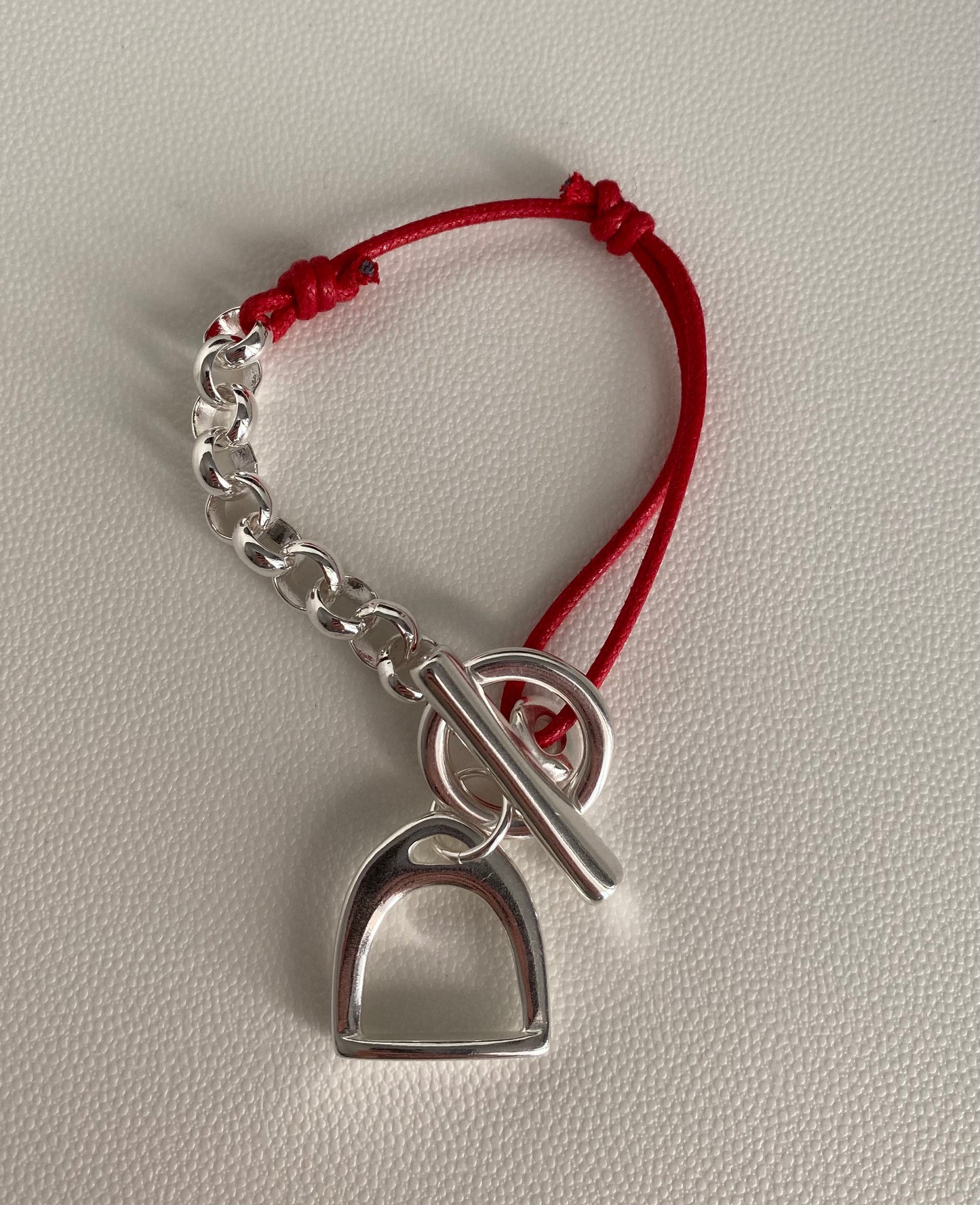 bracelet toggle trier- chaine et cordon