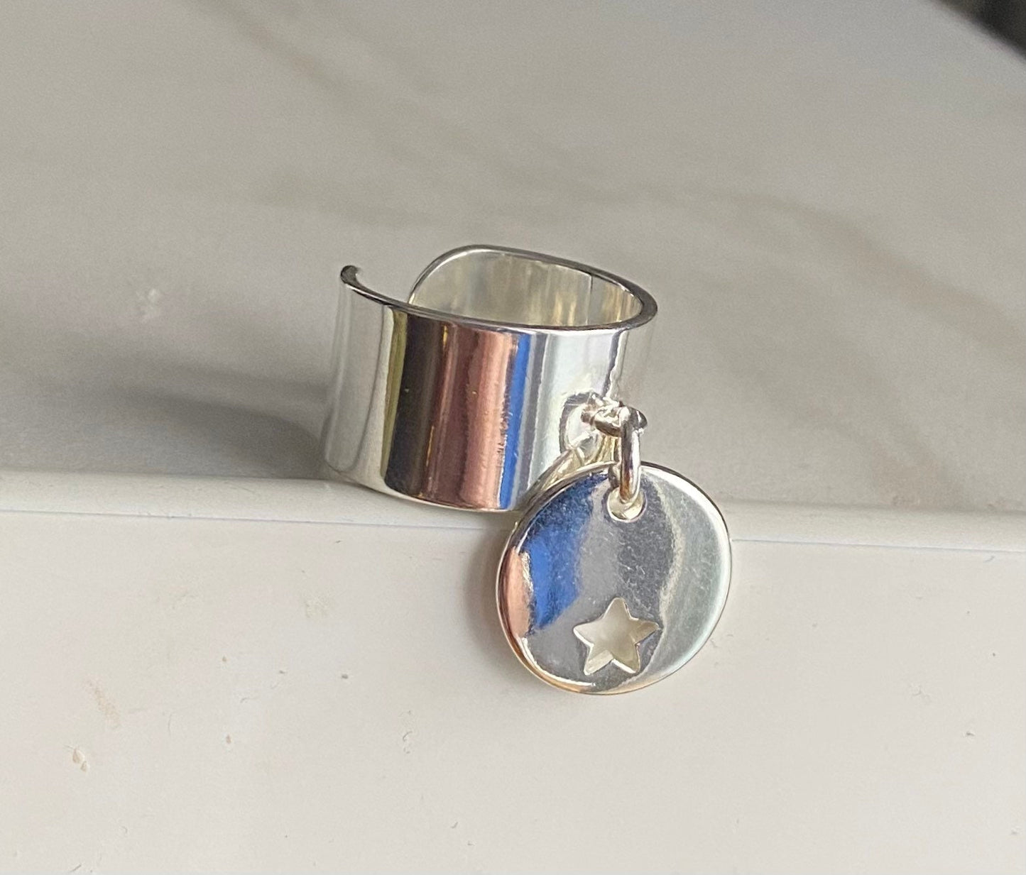 Bague breloque petite étoile