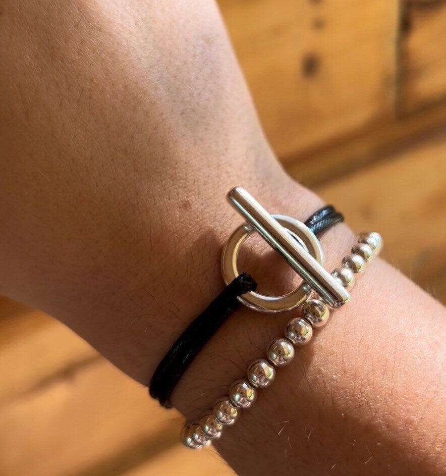 bracelet en T et cordon