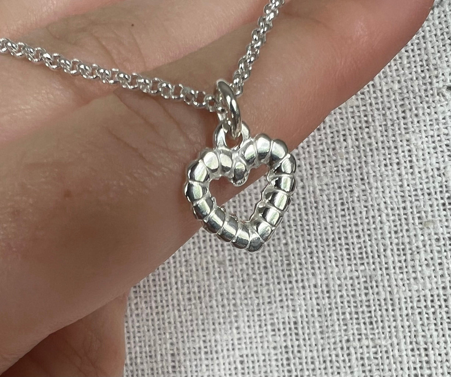 Collier breloque coeur