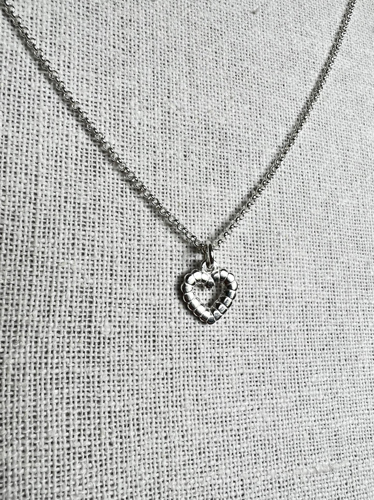 Collier breloque coeur