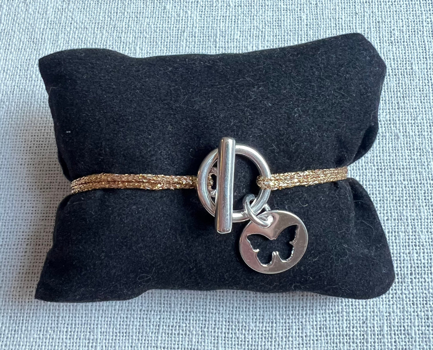 Bracelet toggle papillon 1