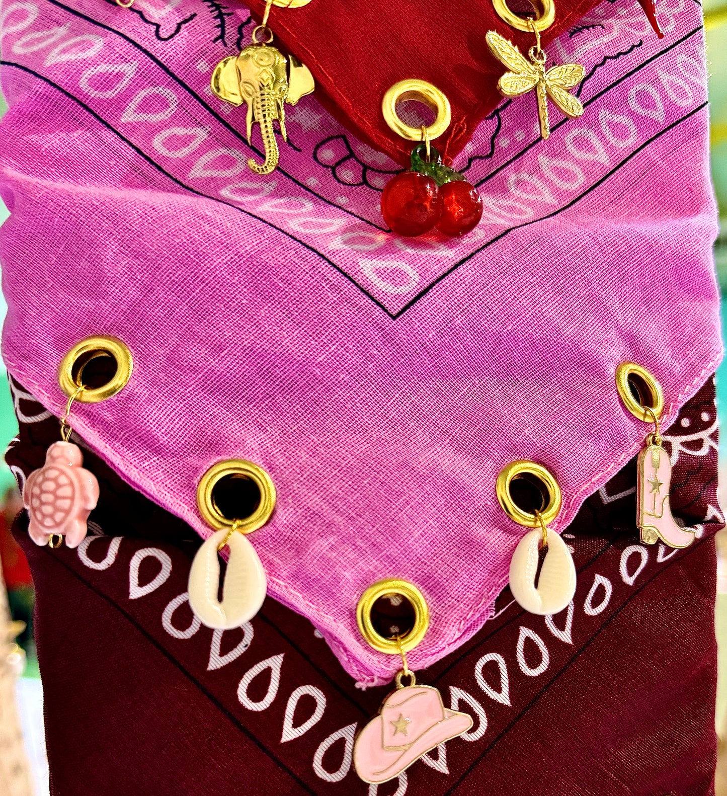 Bandana Charms couleur au choix