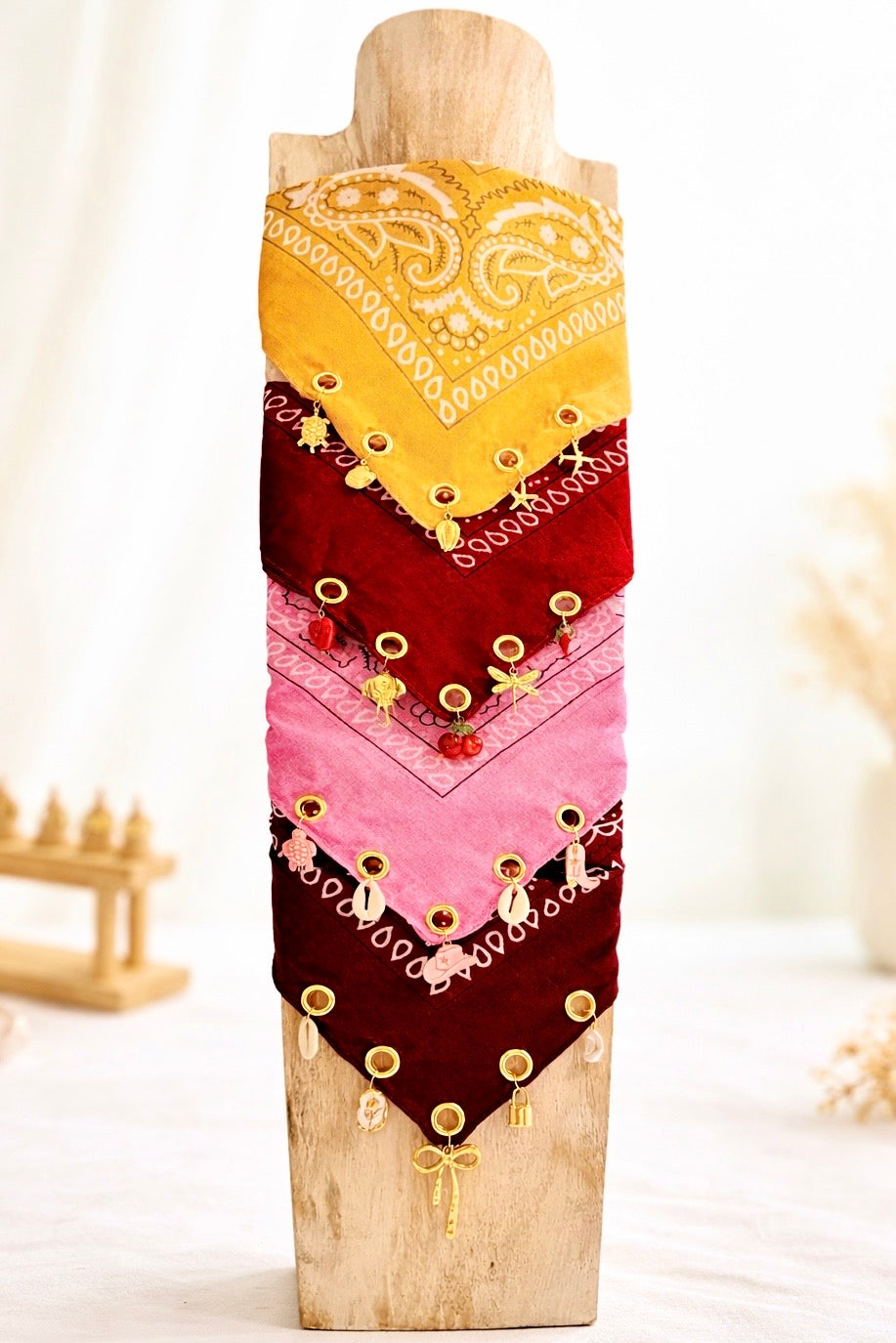 Bandana Charms couleur au choix