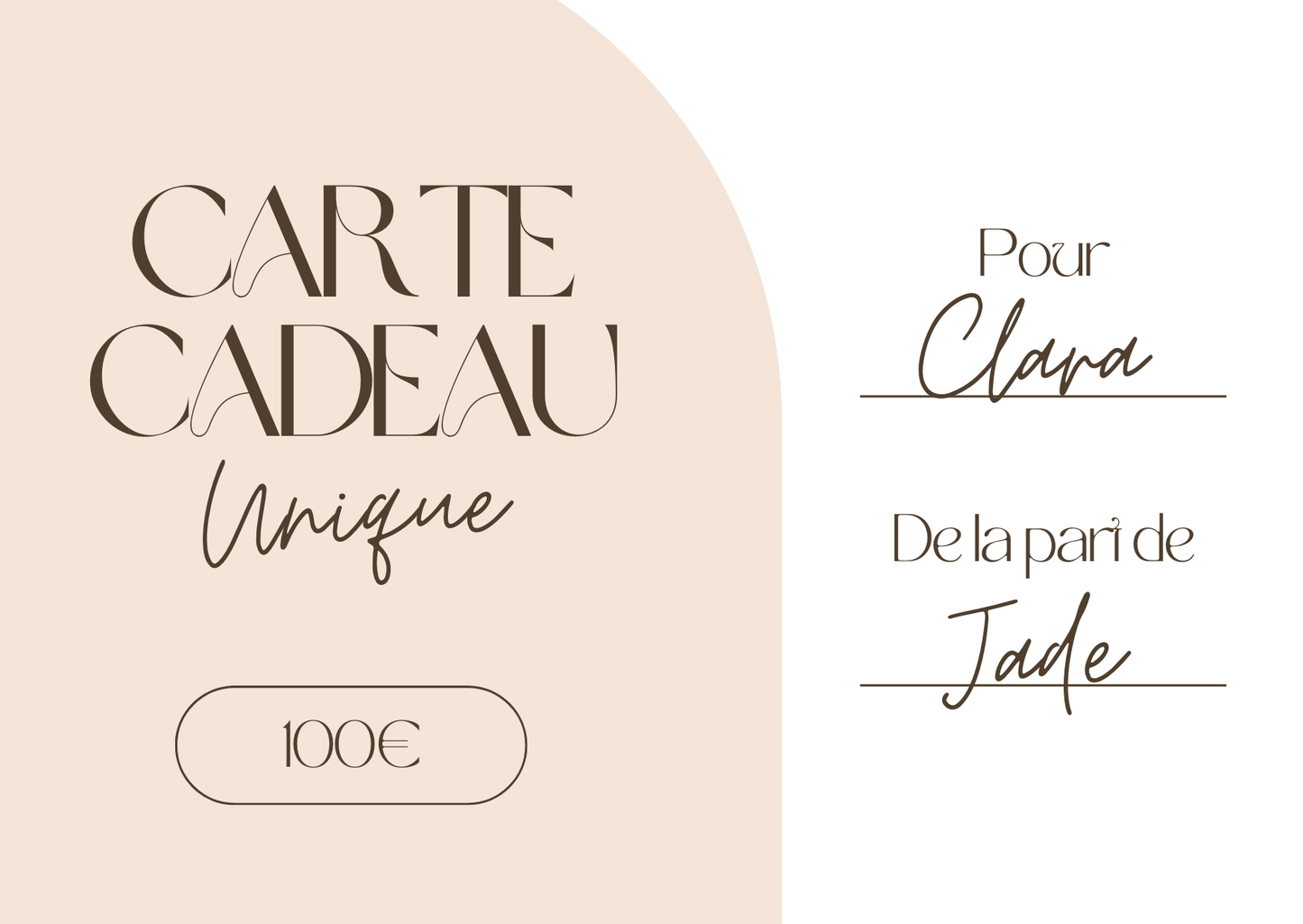 Carte cadeau