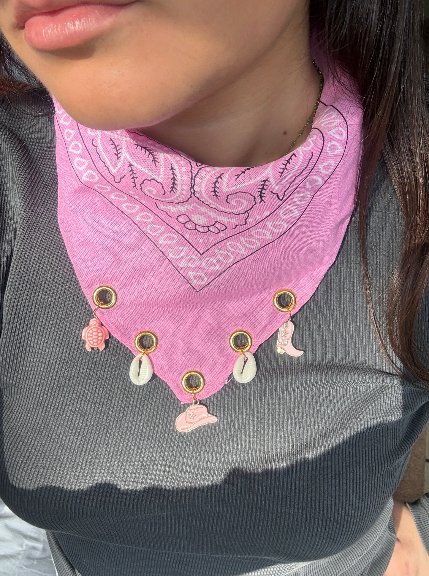 Bandana Charms couleur au choix