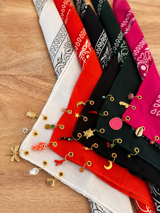 Bandana Charms couleur au choix