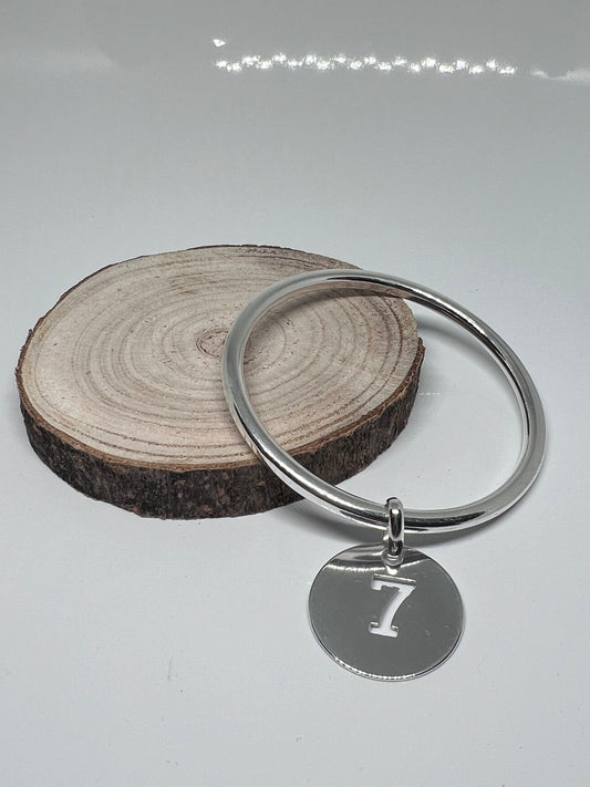 Jonc médaille numéro