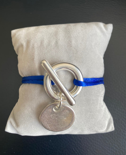 bracelet toggle maxi (en T) avec sa pampille