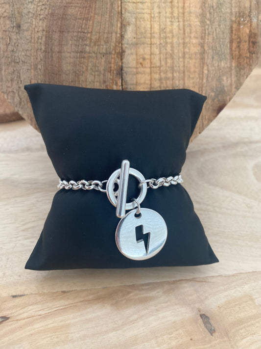 bracelet toggle clair chane