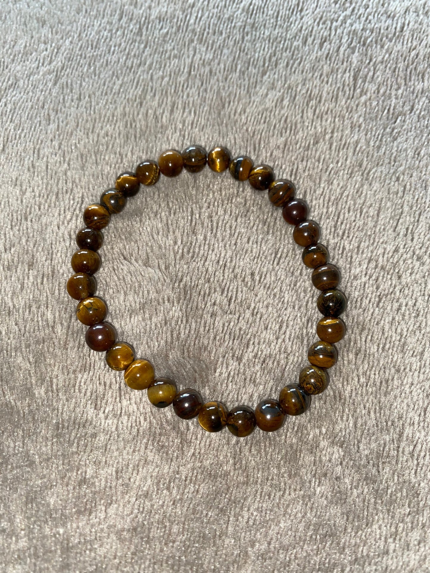 Bracelet perles il du tigre Homme
