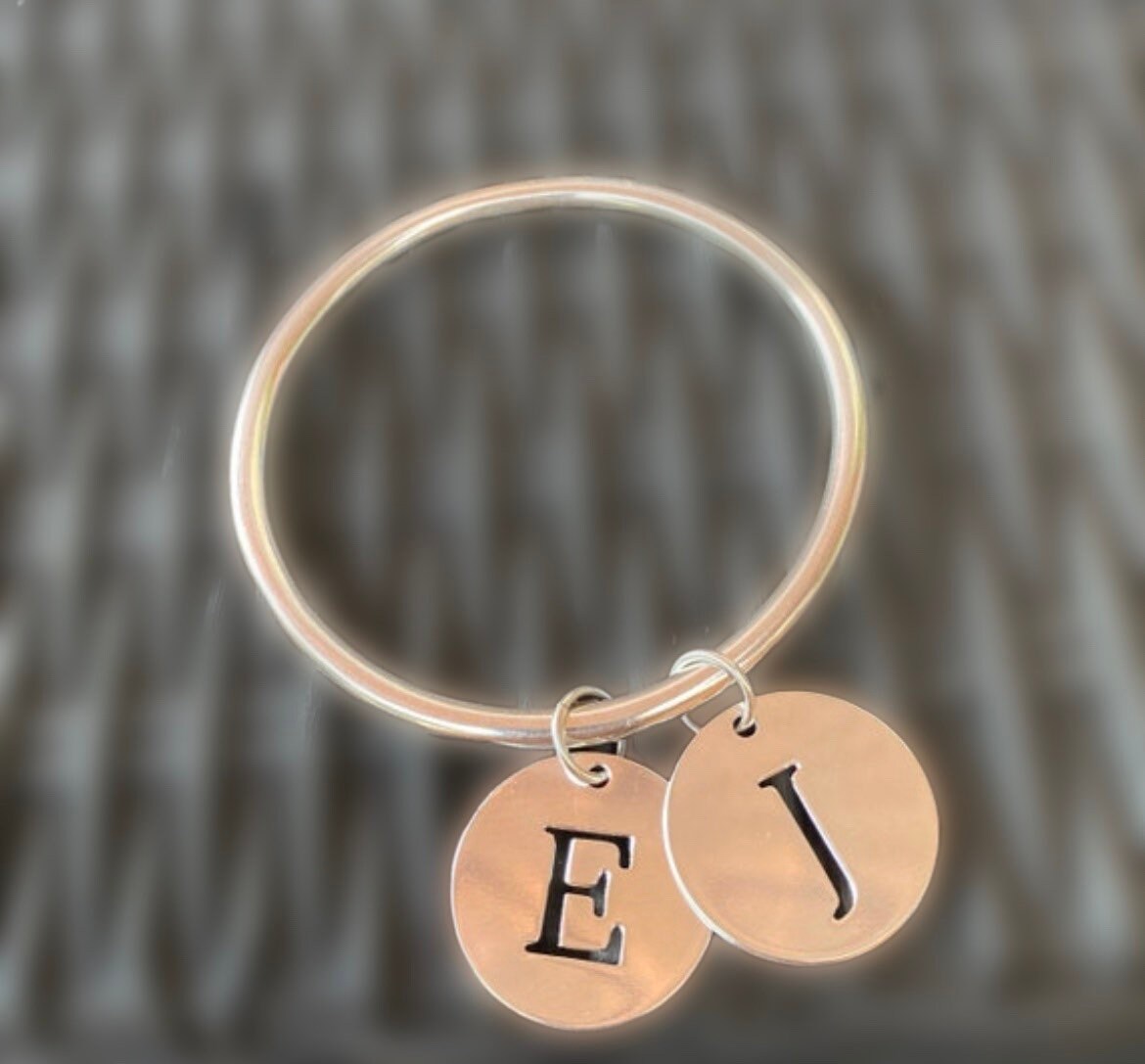 jonc lettre personnalisable