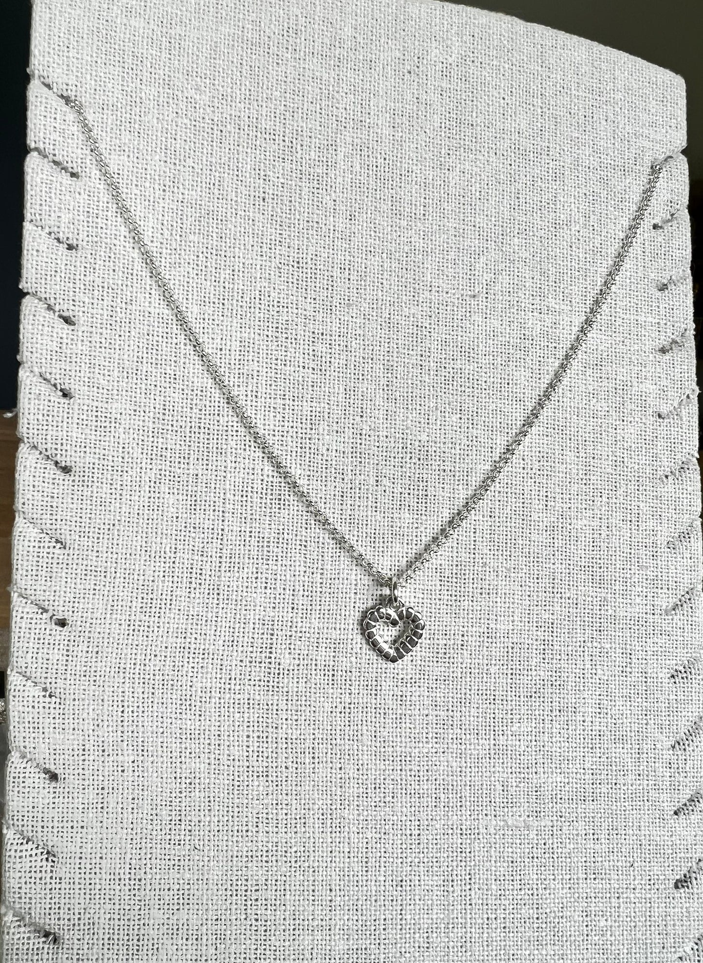 Collier breloque coeur