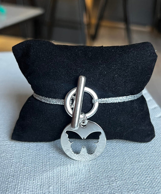 Bracelet toggle papillon 2
